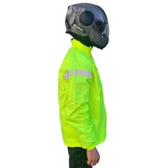 Scudo Peru Sarı Üst Motosiklet Yağmurluğu 2XL