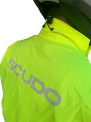 Scudo Peru Sarı Üst Motosiklet Yağmurluğu 3XL