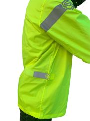 Scudo Peru Sarı Üst Motosiklet Yağmurluğu 3XL