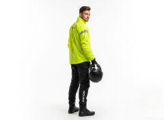 Scudo Peru Sarı Üst Motosiklet Yağmurluğu 5XL