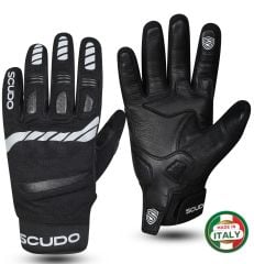 Scudo Parma 2 Dokunmatik 4 Mevsim Motosiklet Eldiveni - L