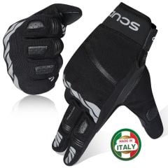 Scudo Parma 2 Dokunmatik 4 Mevsim Motosiklet Eldiveni