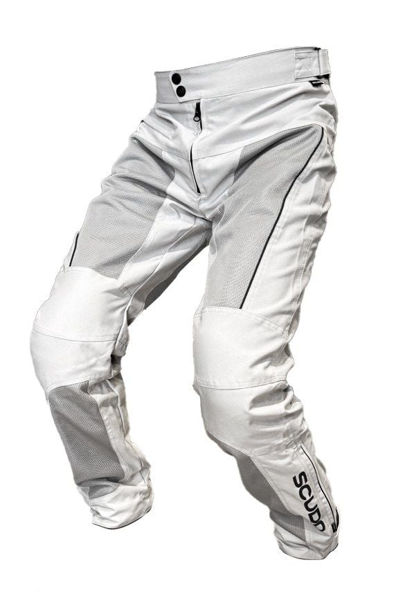 Scudo Milano Gri Yazlık Fileli Motosiklet Pantolonu - XL