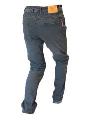 Scudo Dublin 2 Kevlar Motosiklet Kot Pantolonu 36/32 Siyah