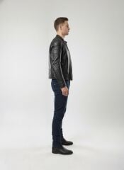 Scudo Dublin 2 Kevlar Motosiklet Kot Pantolonu Mavi